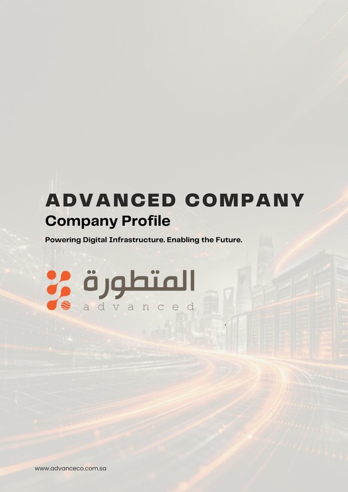 Advanced Company Profile 2026-27 cover
